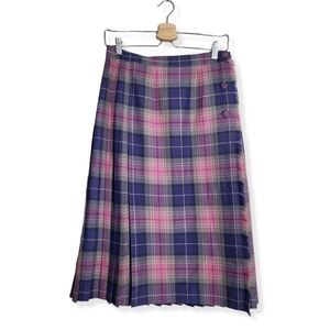 Vintage Surrey Classics Pure Wool Kilt Skirt